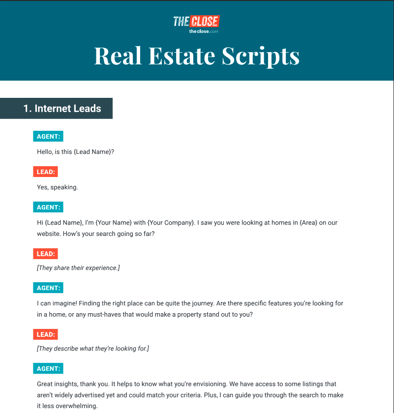 simple house tour script